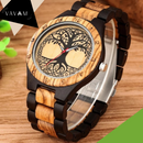 Relógio de Madeira Naturie - Leve como Ar Bobo Bird