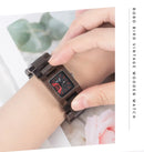 Relógio de Madeira Katya - Elegância Pura Bobo Bird