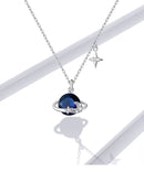 Colar Exclusivo Blue Planet, Edição Cosmos