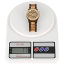 Relógios de Madeira Romanus Luxurie - Exclusivo Bobo Bird