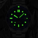 NIBOSI Luxury Automatic Watches Men's Mechanical Watch Dive Stainless Steel Waterproof Luminous Date Watch Man Reloj Hombre