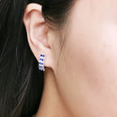 Argola Via Láctea Safira