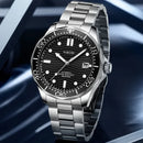 NIBOSI Luxury Automatic Watches Men's Mechanical Watch Dive Stainless Steel Waterproof Luminous Date Watch Man Reloj Hombre