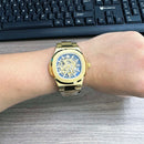 Hollow Out Men's Mechanical Wrist Watches Skeleton Design Luxury Full Automatic Man Watch relogio