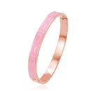 Braceletes Rosa Esmaltado Monaco | VAVAM