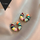 Brincos Elegantes Multicolor