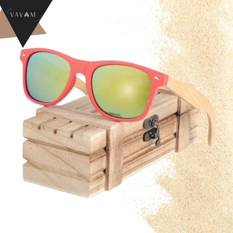 Óculos de Madeira Naturais de Resina - Edição Vavam 2024