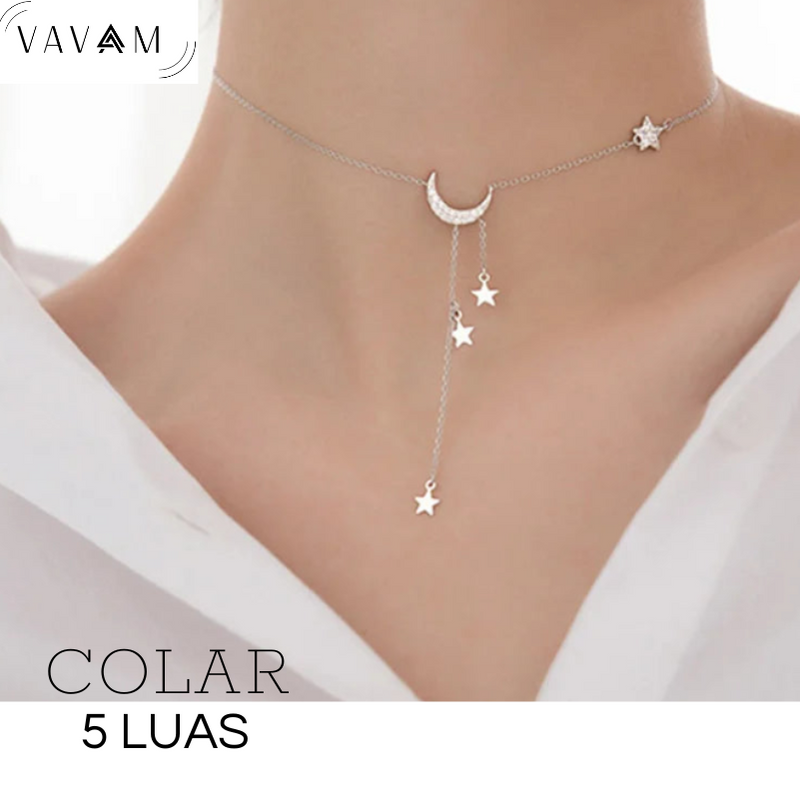 Colar Estrelas Da Lua ! Edição Vavam