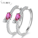 Brincos Encanto Rubi