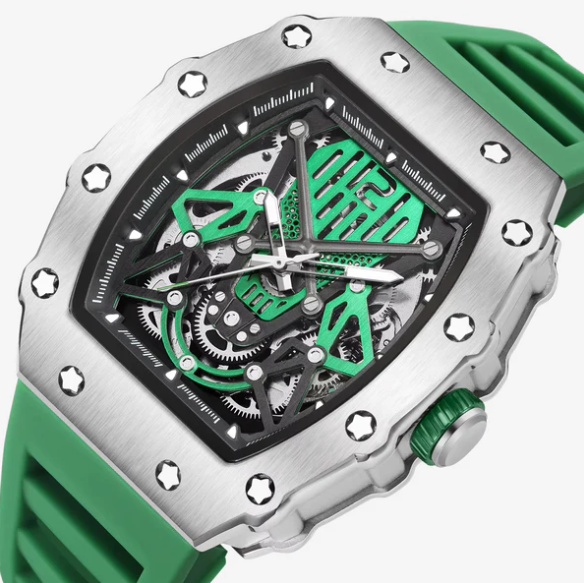 Relógio VAVAM ACTIVE | Vector Titânio & Verde