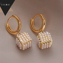 Brinco Cubico Perolado Premium