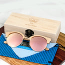 Óculos Feminino Stilo Jolly BOBO BIRD Wooden Ladies Sunglasses Women Polarized Sun Glasses UV400 in Wooden Box