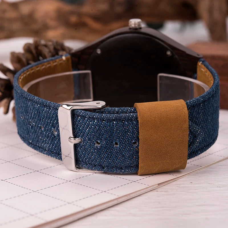 Relógio de Madeira Duo&Dua - Modelo Feminino Exclusivo Bobo Bird