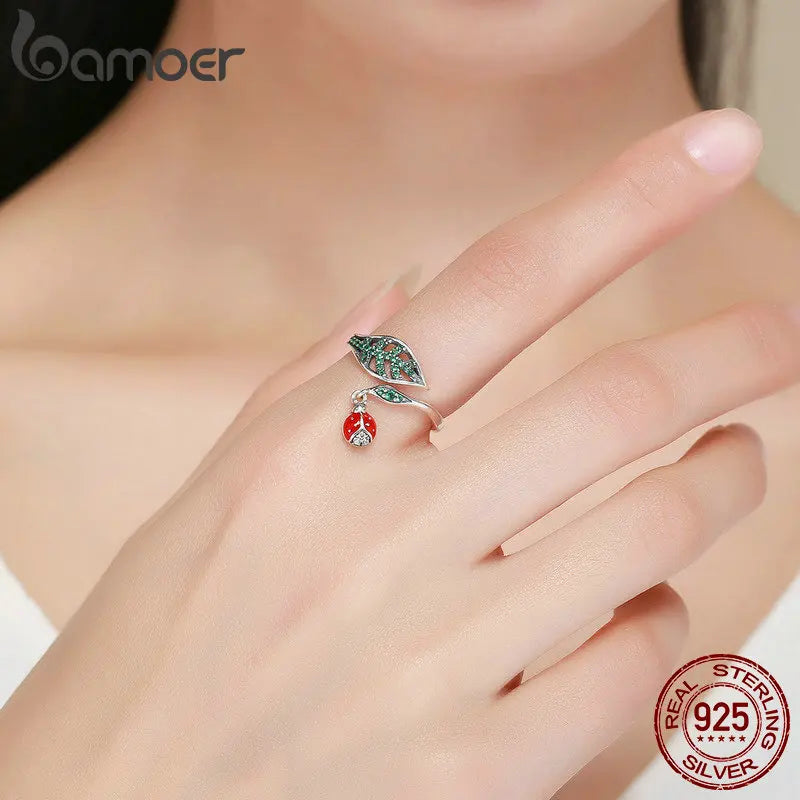 Anel Esmeralda Prata 925 - Esterlina Elegância