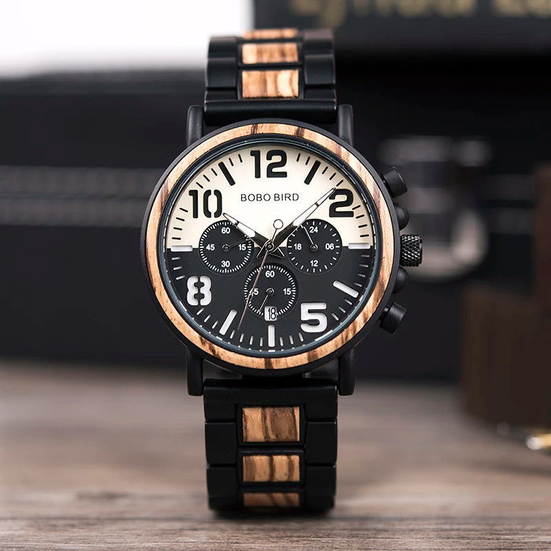 Relógio Zebra Noturno