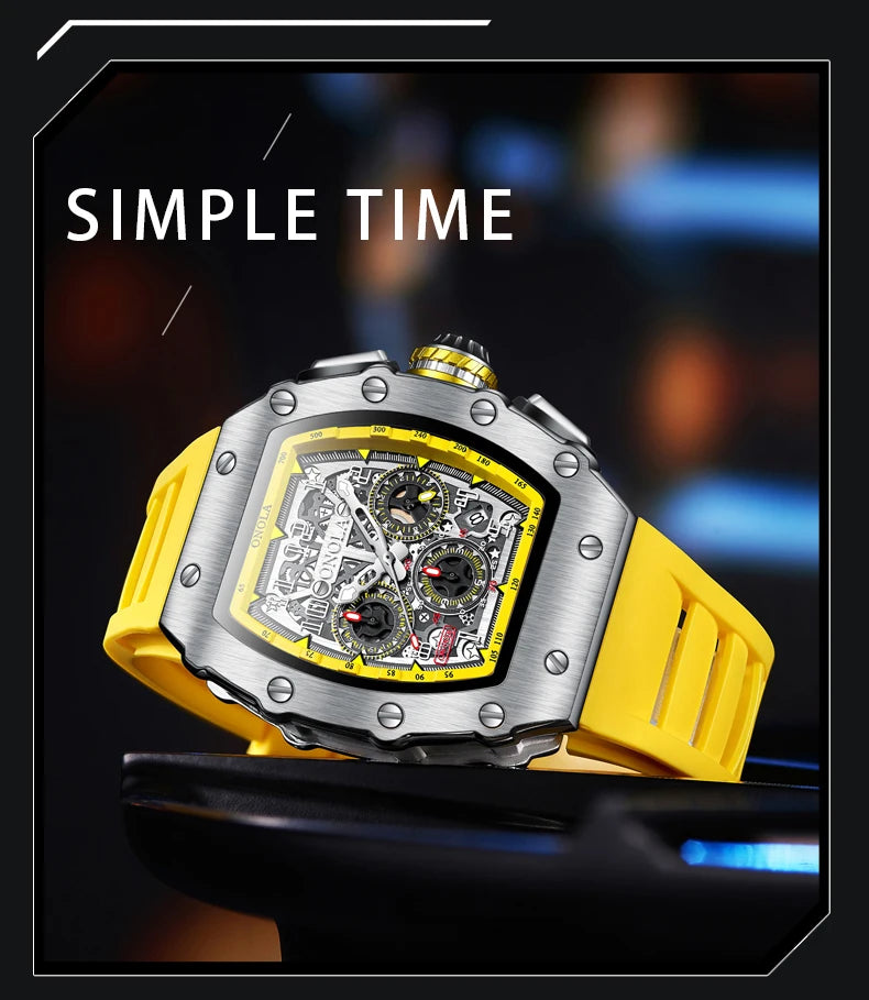 NIVUS Titânio & Amarelo Daytona