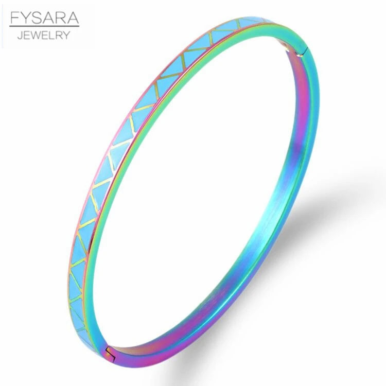 Braceletes Dourado Turquesa Santorini | VAVAM