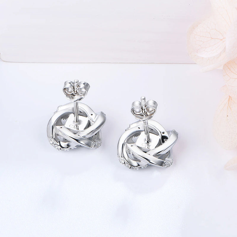 Brincos Verde Moissanita