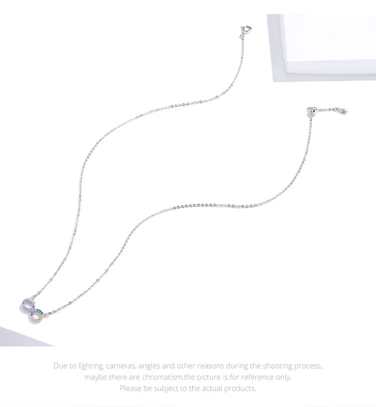 Colar de Prata Encanto Sereno 925 , Exclusivo Vavam