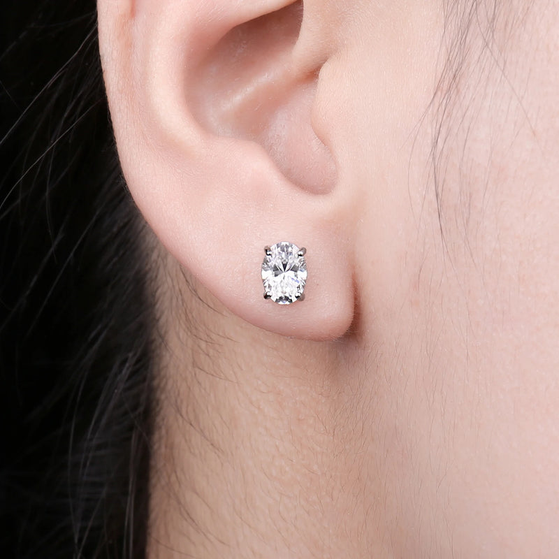 Brincos Safira Neve Prata 925