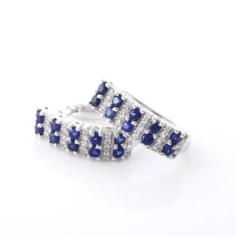 Argola Via Láctea Safira