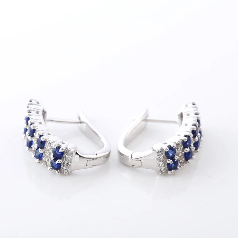 Argola Via Láctea Safira