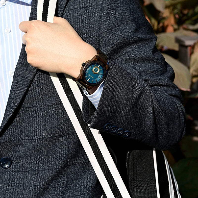 Coleção Destak Relógios de Madeira - Edição Limitada Bobo Bird