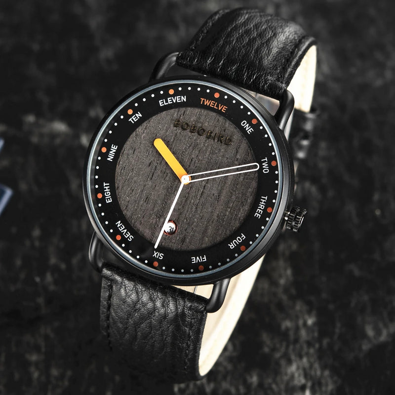 Coleção Relógio de Madeira Hamza - Exclusive Bobo Bird