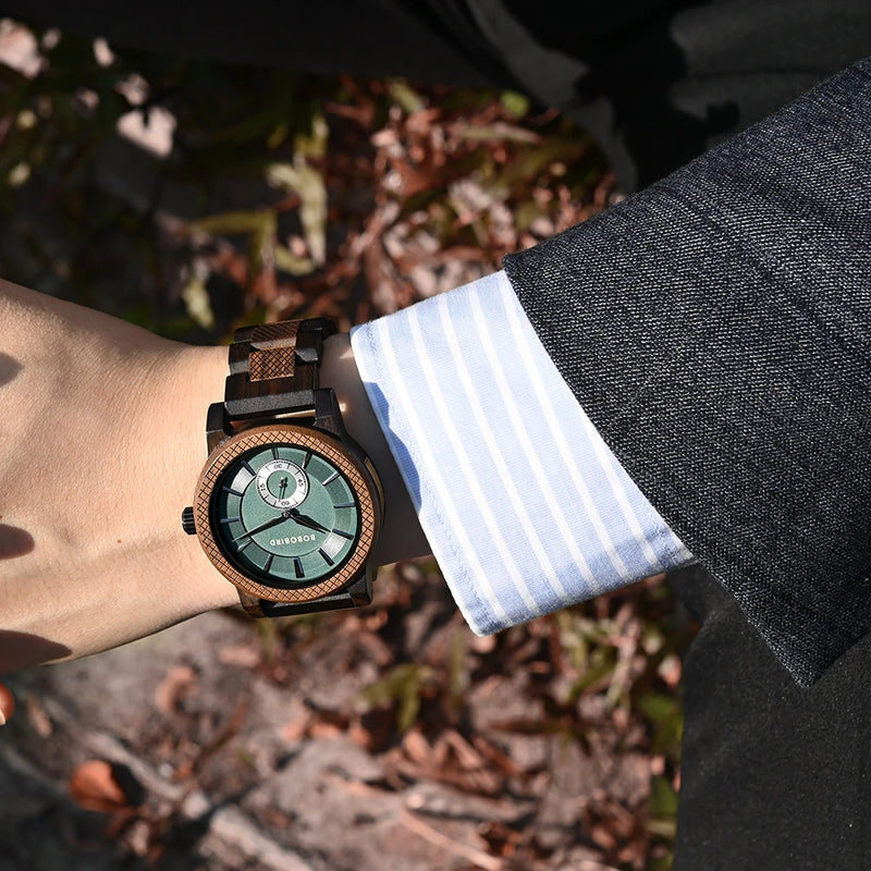 Coleção Destak Relógios de Madeira - Edição Limitada Bobo Bird