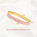 Braceletes Rosa Esmaltado Monaco | VAVAM